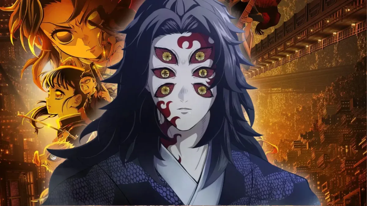 Kokushibo, lune supérieure de Demon Slayer, dans la Forteresse Infinie